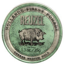 Reuzel Grease Medum Hol Green - Pomada para el cabello - 35,0 g