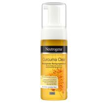 Neutrogena Curcuma Clear Mousse Cleanser - Schiuma detergente per pelli sensibili, miste e problematiche 150 ml