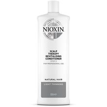 Nioxin System 1 Balsamo - Rivitalizzante cutaneo per capelli naturali fini e leggermente diradati 1000 ml