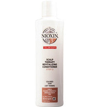 Nioxin System 3 Color Safe Scalp Therapy 3D - Scalp revitalizer for fine colored hair slightly thinning - 1000ml