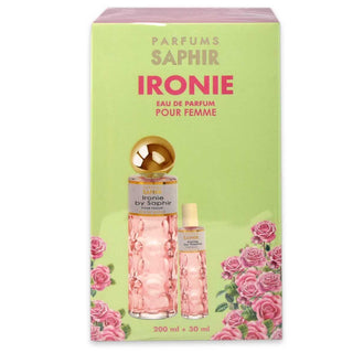 Cofanetto Regalo Saphir: Edp 200 Ml + Edp 30 Ml (Ironia)