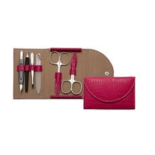 Dukas PL 214R - Set manicure con patta tonda 6 pezzi Premium Line