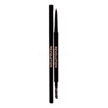 Makeup revolution Precise Eyebrow Pencil with Brush 0.05g Dark Brown