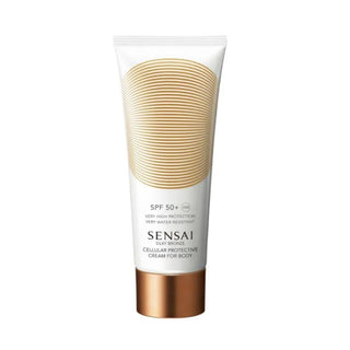 Crema protettiva cellulare Sensai Silky Bronze per il corpo SPF50 150 ml