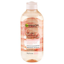 Garnier Мицеллярное очищающее средство с розовой водой Skin Naturals 400 мл