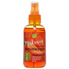 Vivaco 100% Natural Tanning Oil with Carrot Extract SPF 6 - 150 ml
