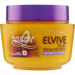 Elvive Extraordinary Oil Sublime Curls Moisturizing Mask For Curly Hair 300Ml 