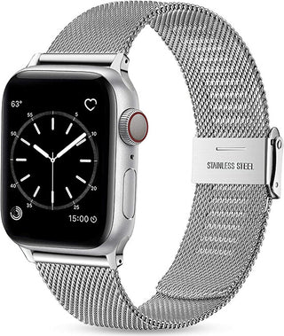 4wrist Pasek do Apple Watch Pro - srebrny 38/40/41 mm