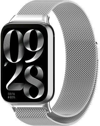 4Wrist Cinturino Cinturino Per Xiaomi 9 Pro E 8 Pro - Silver