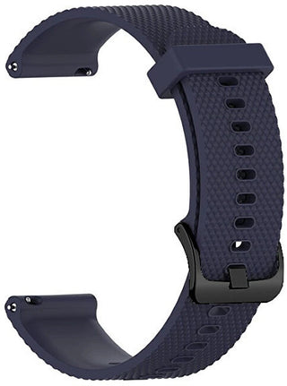 4Wrist Cinturino Per Garmin 20 Mm - Blu Navy