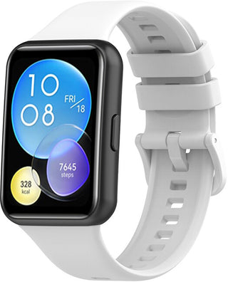 4wrist Huawei Watch FIT 2 Active Pro Silicone Strap - White