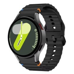 4wrist Силиконовый ремешок для Samsung Galaxy Watch 7 Pro — черный