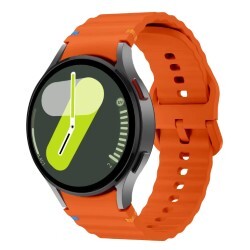 4wrist Силиконовый ремешок для Samsung Galaxy Watch 7 Pro - оранжевый