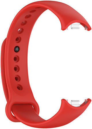 4wrist Silicone strap for Xiaomi 9 and 8 - Red