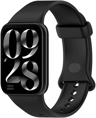 4wrist Silicone strap for Xiaomi 9 Pro and 8 Pro - Black