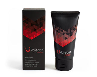 500 cosmetics U-Breast, Ingrandimento e rassodamento naturale del seno, Crema per il trattamento locale, 65 ml