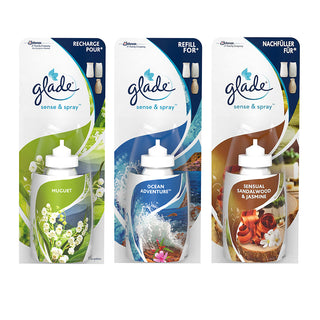Glade Sense & Spray Ricarica Fragranze Assortite — Profumatore ambiente
