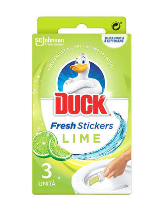 Duck Fresh Confezione 3 Stickers — Deodorante WC