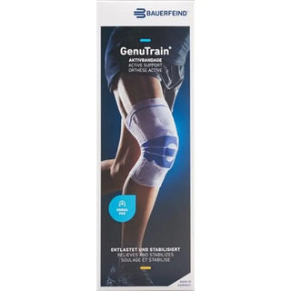 Bauerfeind Genutrain Ginocchiera Ambidestra Taglia 3 Natur — Ginocchiera compressiva