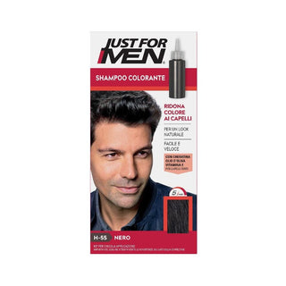 Just for Men Shampoo Colorante Nero Naturale — Shampoo colorante