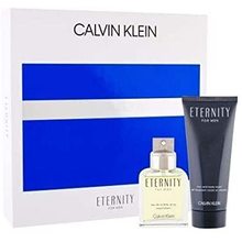 Calvin klein Eternity for Men scatola regalo EDT 50 ml e gel doccia dimensioni 100 ml 50 ml