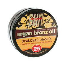 Vivaco Sun Argan Bronze Oil SPF 25 - Burro solare con olio di argan biologico 200ml