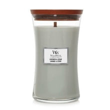 Woodwick Váza s levandulí a cedrem (Levandule a cedr) - 609,0 g