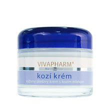 Vivapharm Crema nutriente per la pelle con latte di capra - 50 ml