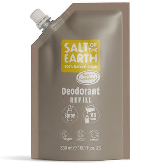 Salt of the Earth Deodorant Spray Ambra & Santal Nachfüllung 300 ml — Deodorant