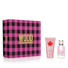 Dárková sada Dsquared2 Wood pro ženy EDT 30ml a tělové mléko 50ml