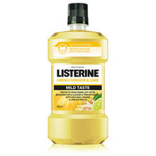 Listerine Enxaguante bucal com sabor delicado de gengibre fresco e limão - 500 ml