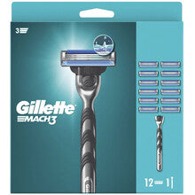 Gillette Mach3 Set - Rasoio con lame di ricambio