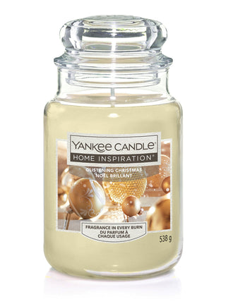 Yankee Candle Home Inspiration Natale Scintillante 538 g — Candela Profumata
