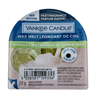 Yankee Candle Vaniglia Lime 22 g