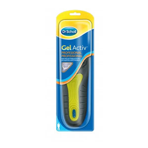 Scholl Gel Activ Work solette da lavoro per uomo con ammortizzazione, taglia 40-46,5