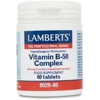 Lamberts Vit B 50 compresse 60 compresse