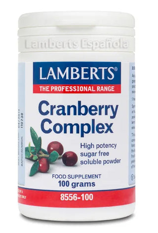 Complex di mirtilli rossi Lamberts 100g Polvo