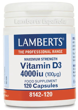 Lamberts Vitamina D 4000 Ui 100μg 120 compresse