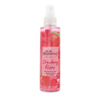 Oh So Heavenly Fragranze Baci Alla Fragola, Spray Profumato, Per Donna, 150 ml