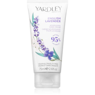 Yardley Lavanda inglese, idratante, crema per le mani, lavanda, 75 ml