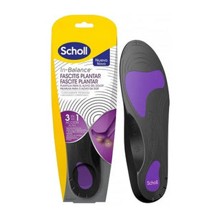 Solette Scholl In-Balance per fascite plantare, 2 unità, taglia S