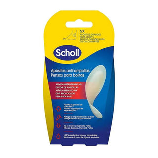 Cerotti per talloni anti-vesciche Dr. Scholl Large - 5 unità