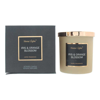 Home lights Iris Fiore d'Arancio, Candela Profumata, 215 g