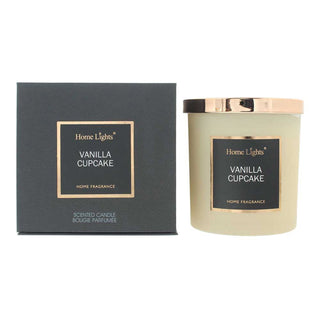 Home Lights Cupcake Alla Vaniglia, Candela Profumata, 215 g