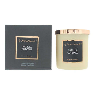 Aroma naturals Cupcake Alla Vaniglia, Candela Profumata, 215 g