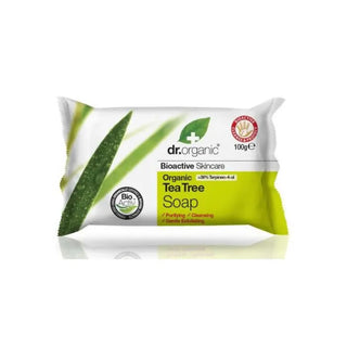 Jabón de árbol de té Dr Organic 100 ml 