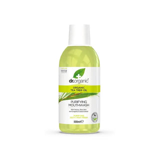 Collutorio Dr Organic Tea Tree 500 ml
