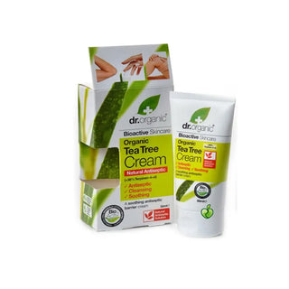 Crema all'albero del tè Dr Organic 50 ml