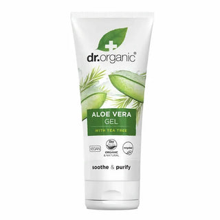 Dr Organic Gel di Aloe Vera con Tea Tree 200 ml