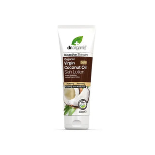 Dr. Organic lozione corpo all'olio di cocco vergine 200ml